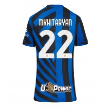 Inter Milan Henrikh Mkhitaryan #22 Hjemmedrakt Kvinner 2024-25 Kortermet